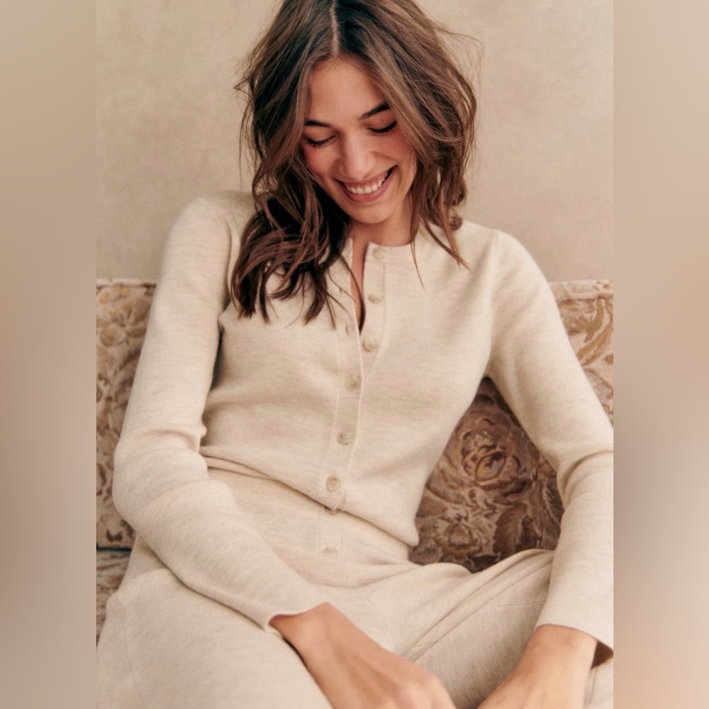 Sezane Cream Jumpsuit - Picture 4 of 8